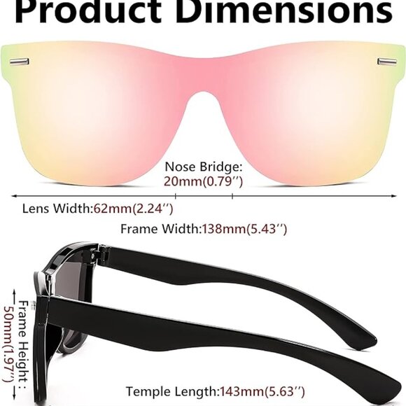 Sunglasses mirrored trend - Picture 5 of 5